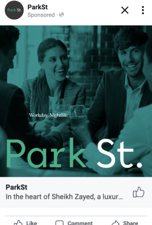 Park St. social media campaign