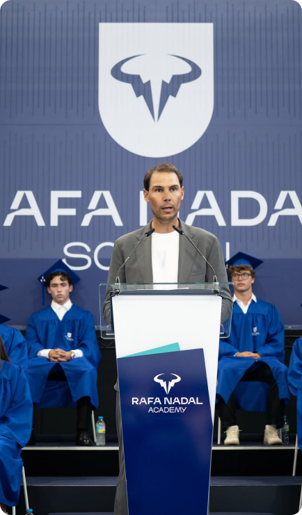 Rafa Nadal Academy partnership event